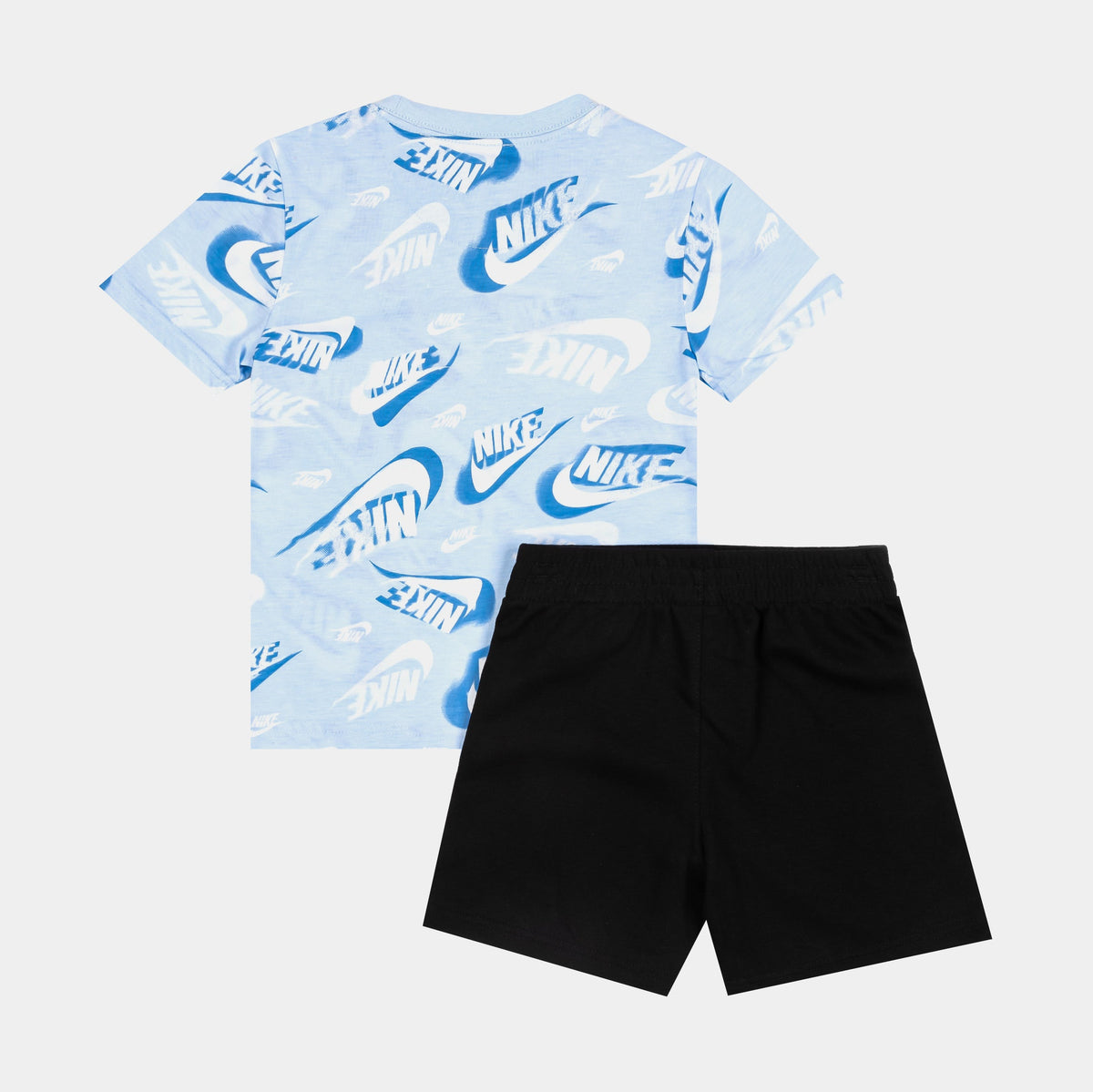 NSW On The Move All Over Print Short Infant Toddler Set (Blue/Black)