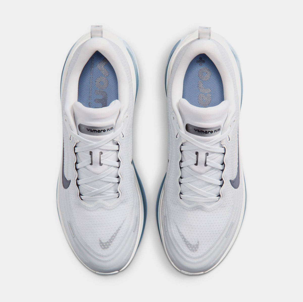 Vomero Plus Mens Running Shoes (Off White/Grey Fog/Thunderstorm/Obsidian)