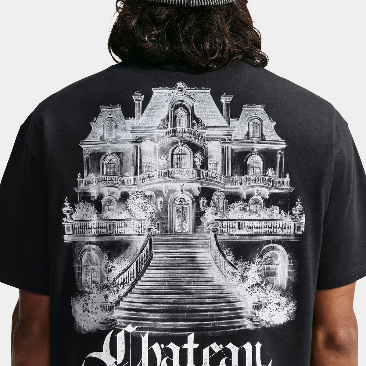 Sportswear Chateau Mens Short Sleeve Shirt (Black)