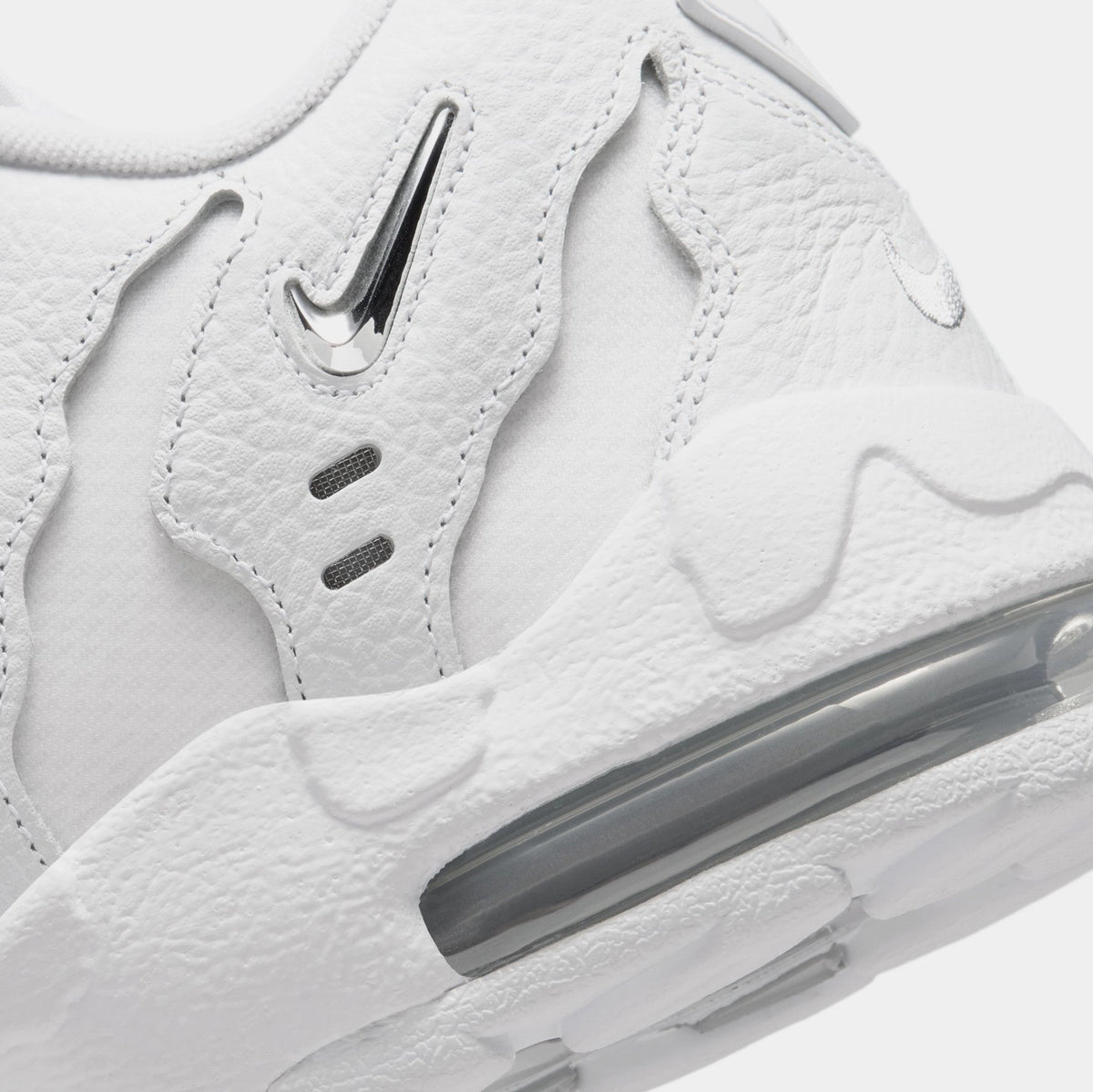 Air DT Max 96 Low Mens Basketball Shoes (White/Metallic Silver/White)