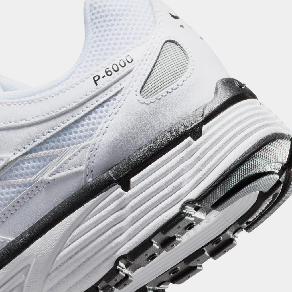 P 6000 Mens Lifestyle Shoes (White/Silver/Black)