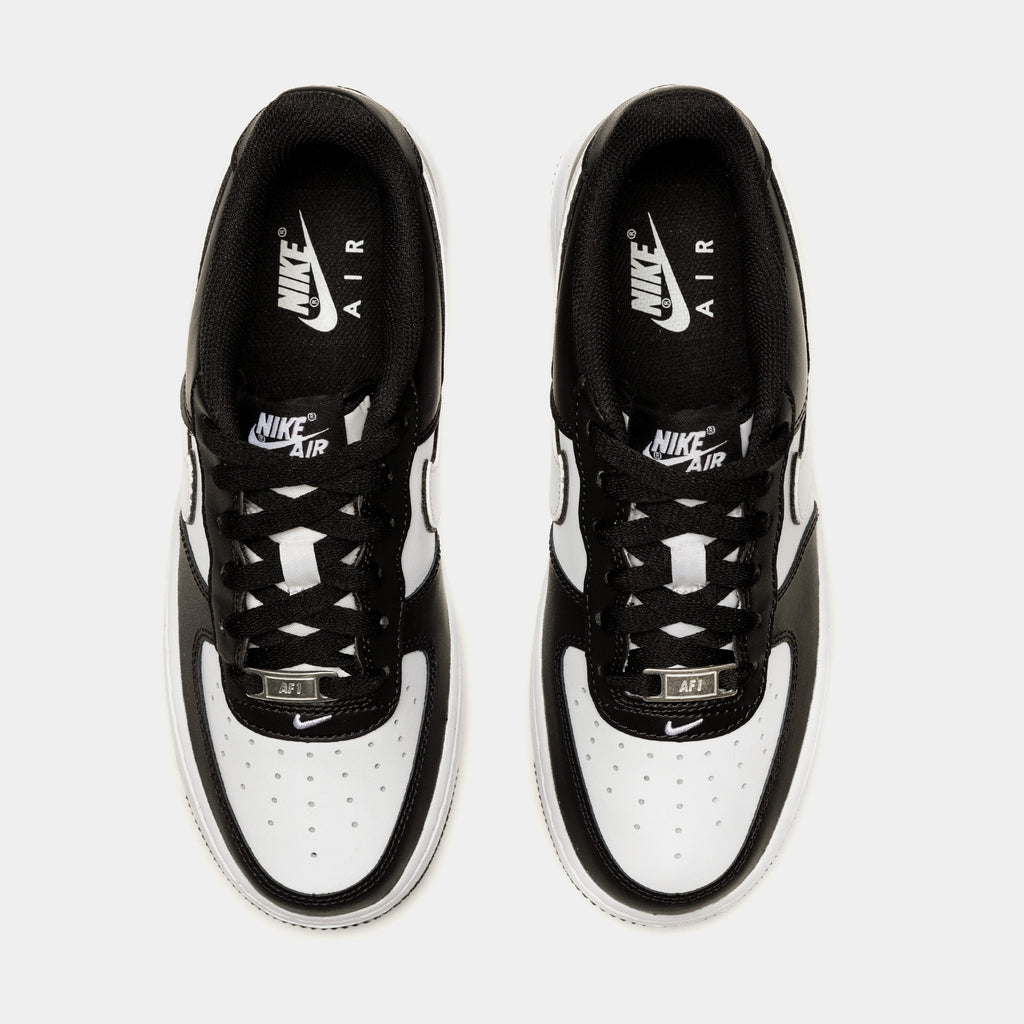 Air Force 1 LV8 Grade School Lifestyle Shoes  (Black/White)