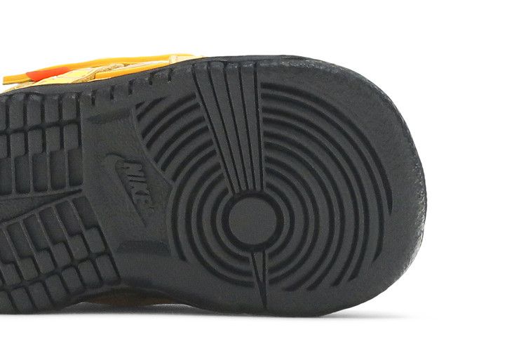 Nike Air Rubber Dunk Off-White University Gold (TD)