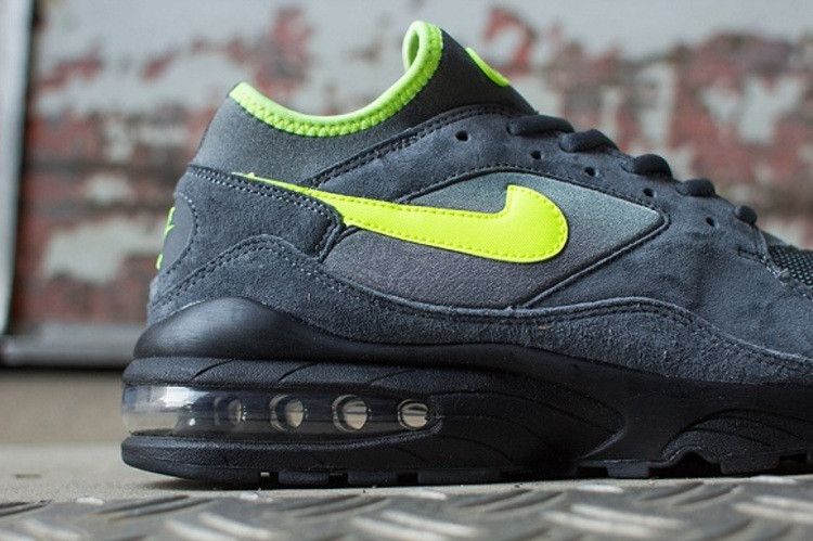 Nike Air Max 93 Size? — Dark Grey/ Volt-Black