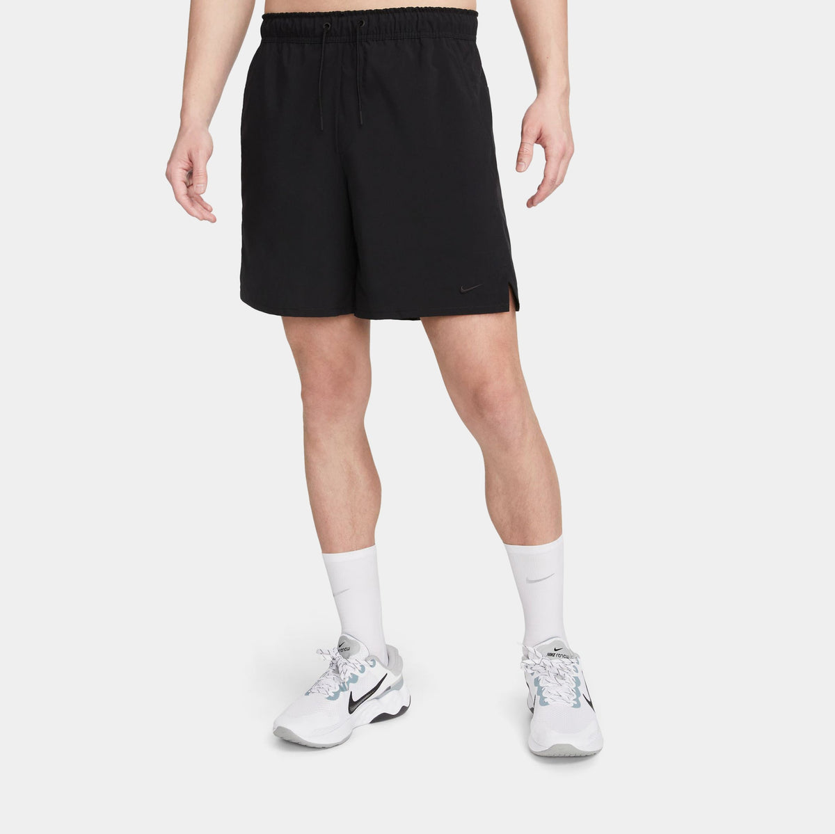 Unlimited Dri Fit Unlined Versatile Mens Shorts (Black/Black)