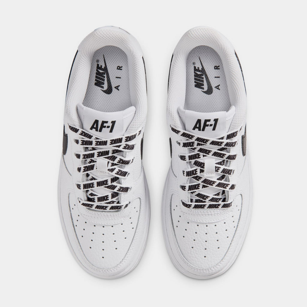 Air Force 1 Low Grade School Lifestyle Shoes (White/Black)