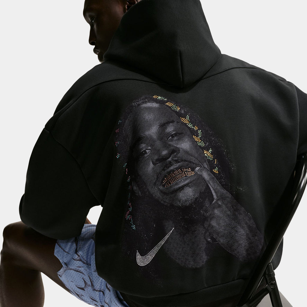Ja Therma Fit Pullover Basketball Mens Hoodie (Black)