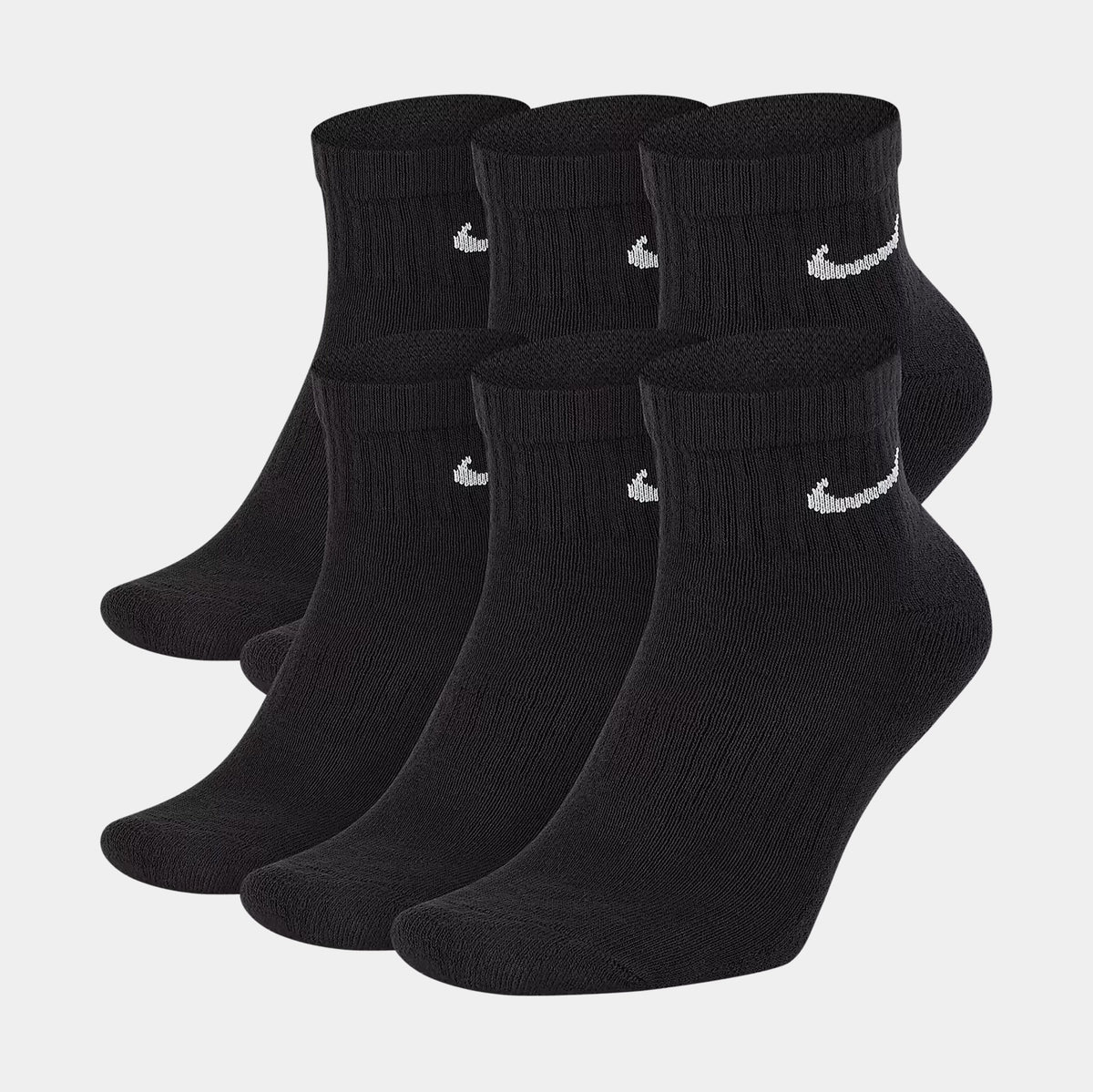 NSW Everyday Cushioned Ankle Mens Socks (White/Black)