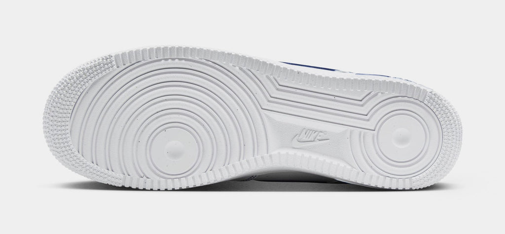 Air Force 1 '07 LV8 Mens Lifestyle Shoes (White/Deep Royal Blue)