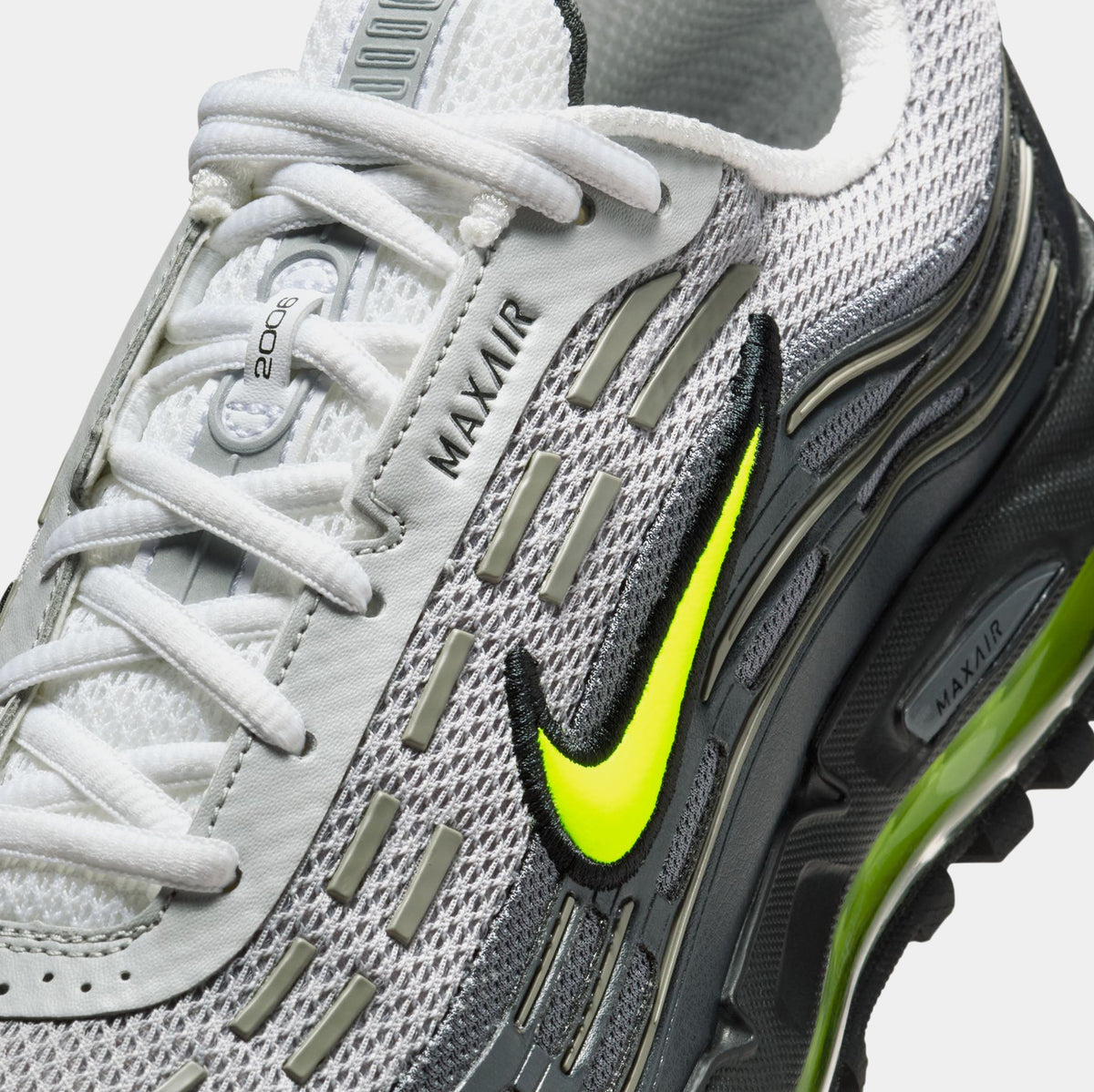 Air Max TL 2.5 Neon Mens Running Shoes (Pearl Grey/Anthracite/Light Graphite/Neon Yellow)
