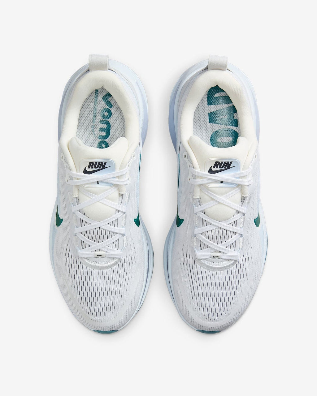 HM6804-103 Nike Vomero 18 Summit White Blue Tint Geode Teal (Women's)