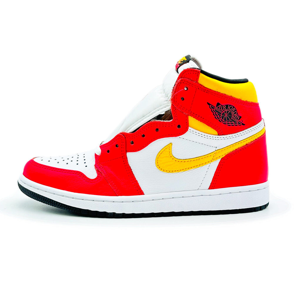 555088-603 Nike Air Jordan 1 Retro High OG Light Fusion Red Laser Orange Pink