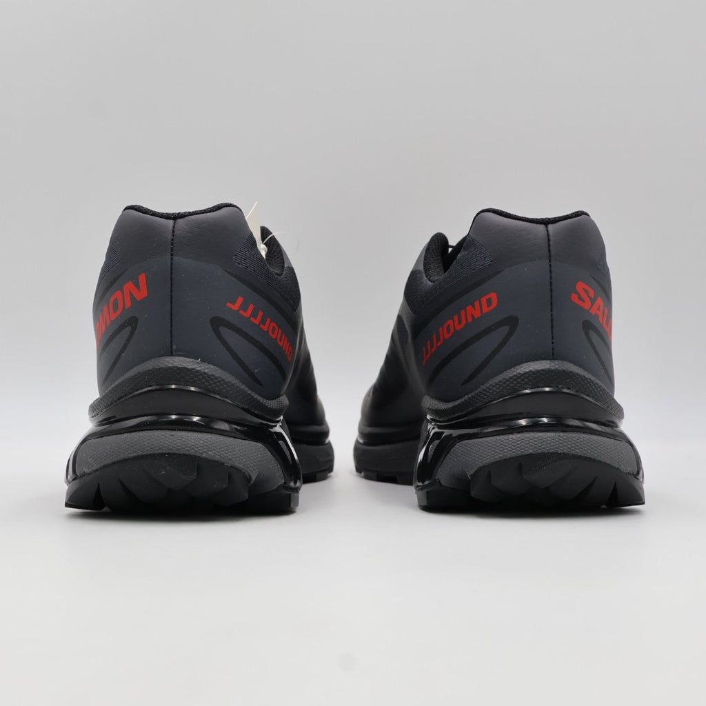 L49130300 JJJJound Salomon XT-6 Ebony Black Fiery Red (Men's)