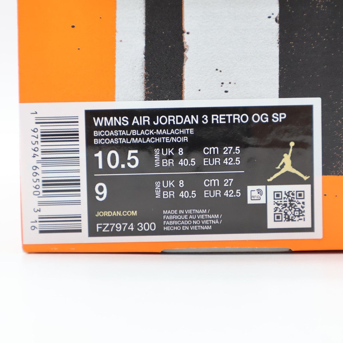 FZ7974-300 Nina Chanel Abney Nike Air Jordan 3 Retro OG SP Bicoastal (Women's)