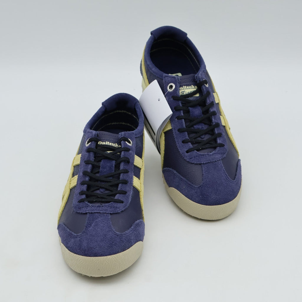 1183C015-400 Onitsuka Tiger Mexico 66 SD VIN Peacoat Wheat Yellow (Men's)