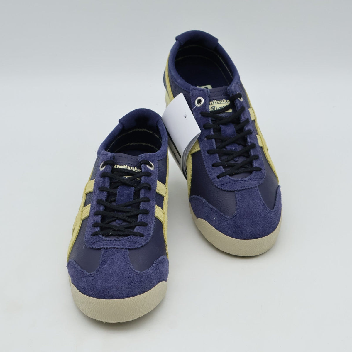 1183C015-400 Onitsuka Tiger Mexico 66 SD VIN Peacoat Wheat Yellow (Men's)