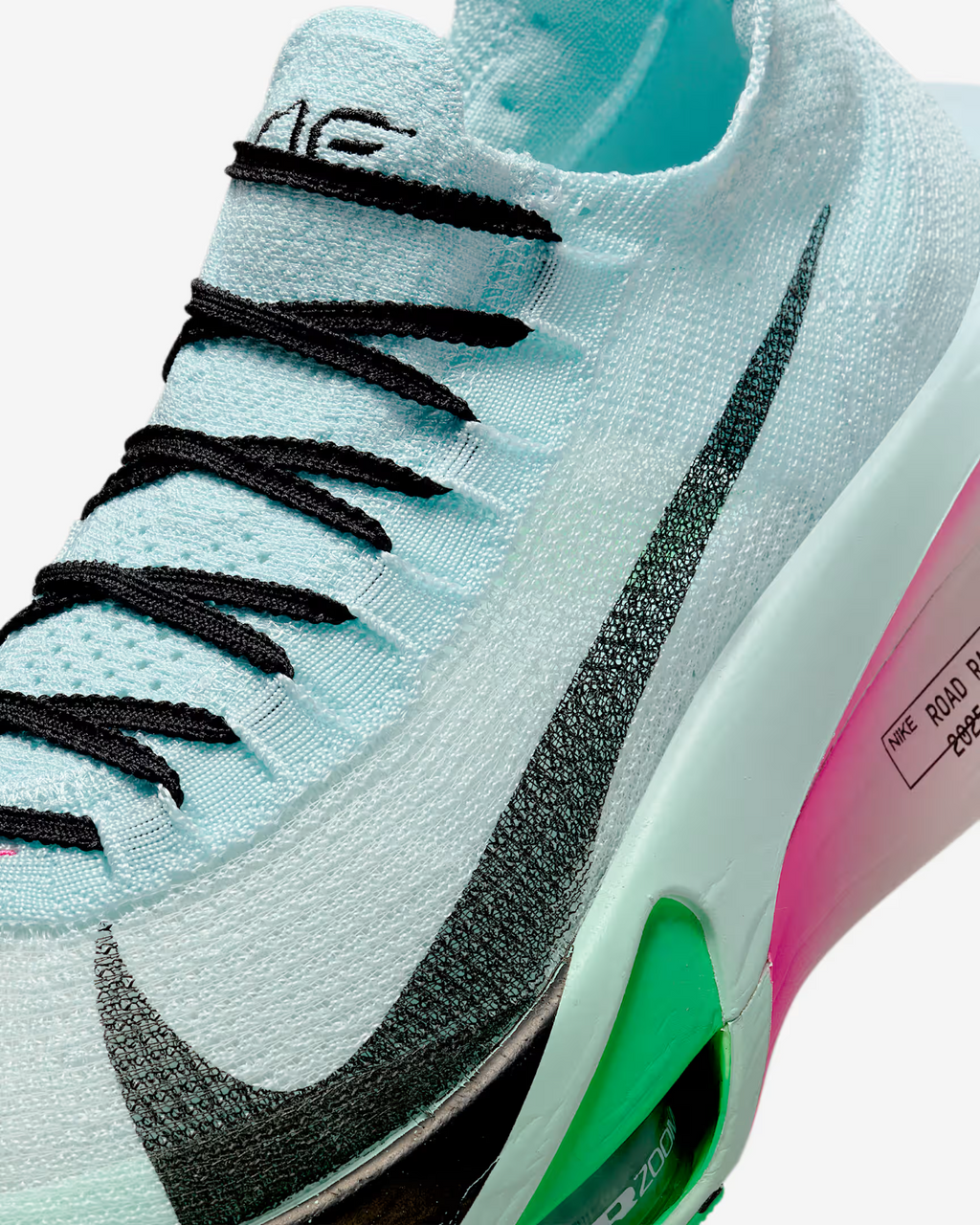 FD8311-400 Nike AlphaFly 3 Glacier Blue Mint Foam Green Shock Black (Men's)