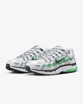 CD6404-104 Nike P-6000 White Metallic Silver Spring Green Black (Men's)