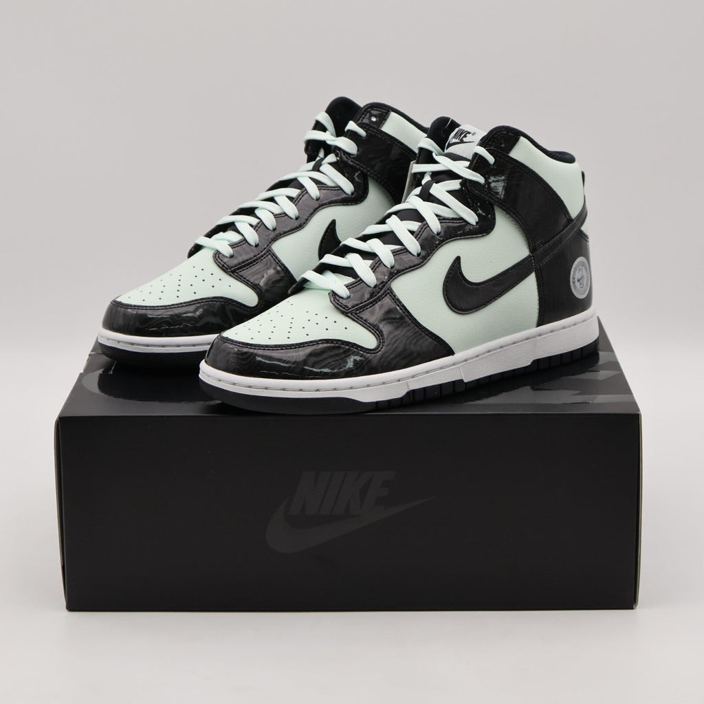 DD1398-300 Nike Dunk High SE NBA All Star Barely Green Black White Mint (Men's)