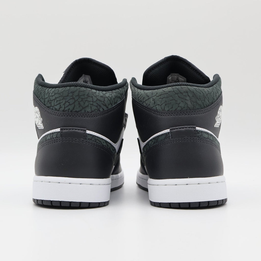 FB9911-001 Nike Air Jordan 1 Mid Panda Elephant (Men's)