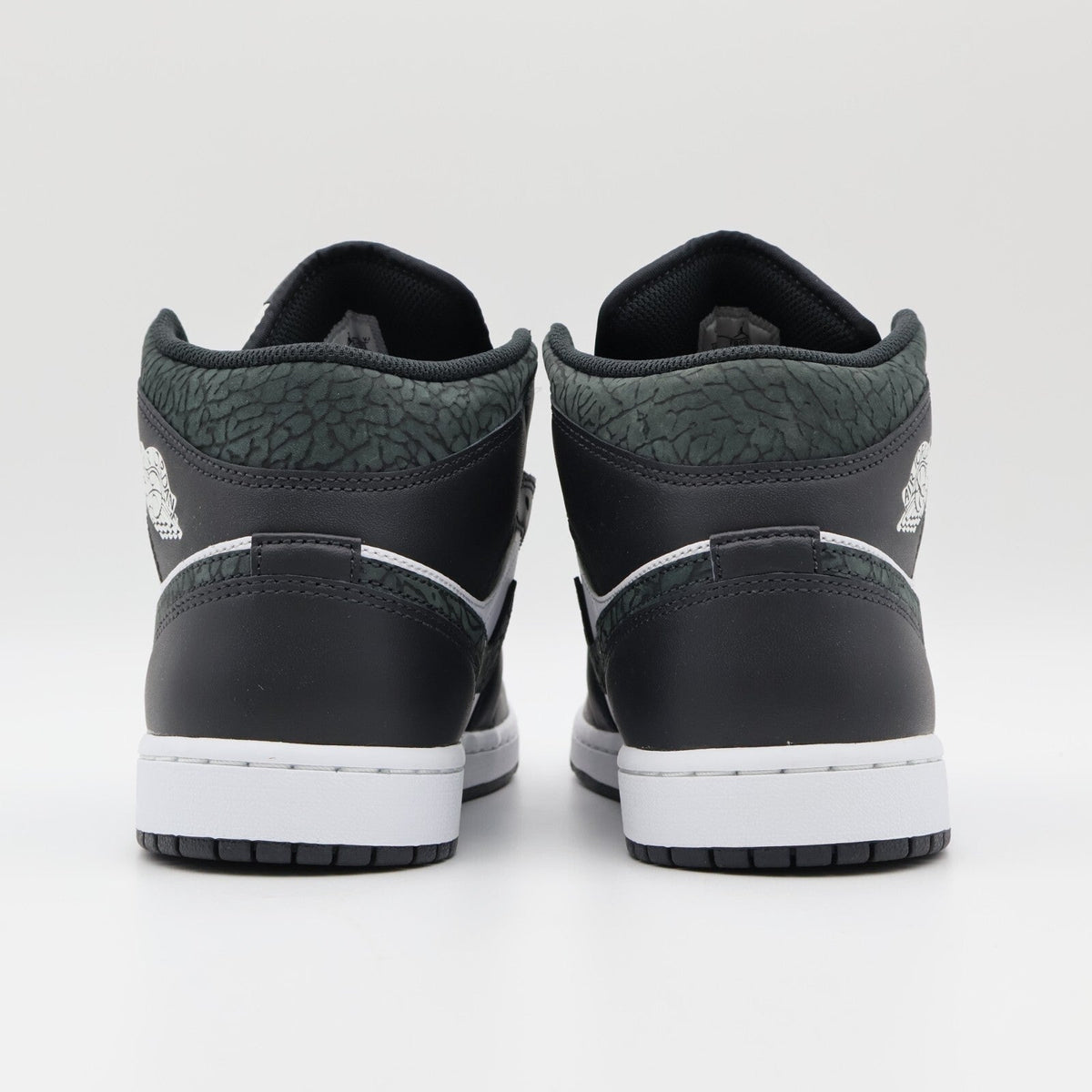 FB9911-001 Nike Air Jordan 1 Mid Panda Elephant (Men's)
