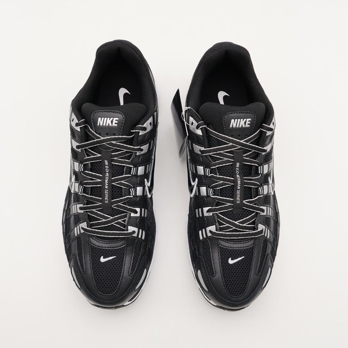CD6404-026 Nike P-6000 Black White Metallic Silver (Men's)
