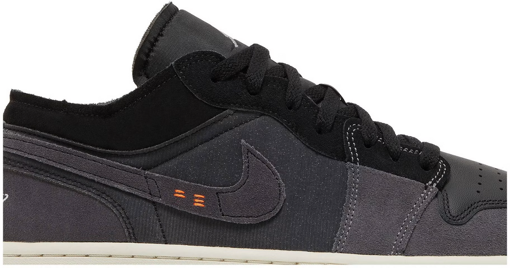 DN1635-001 Nike Air Jordan 1 Low "Inside Out/Black/Grey" (Men's)