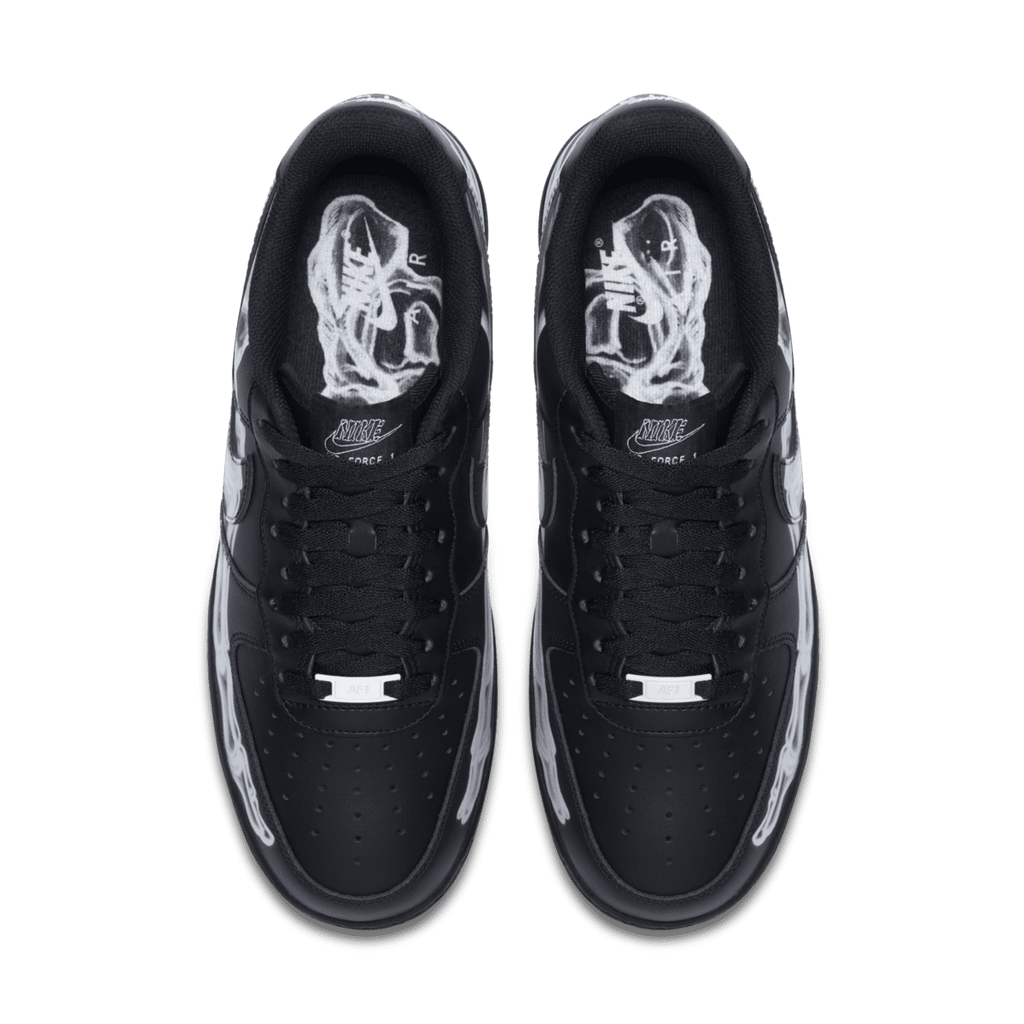 BQ7541-001 Nike Air Force 1 Low Black Skeleton (Men's)