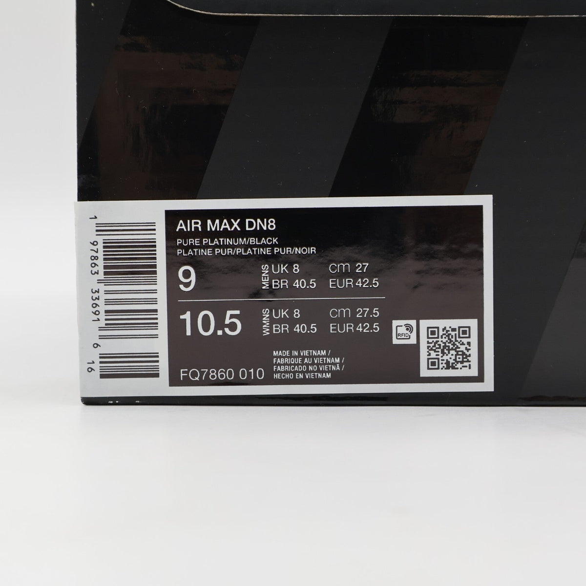 FQ7860-010 Nike Air Max DN8 White Black (Men's)