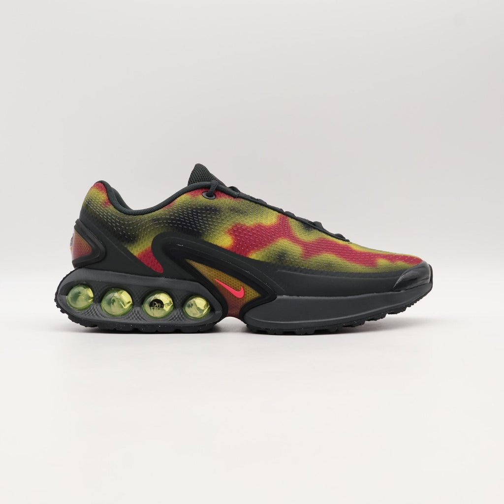 IB7025-001 Nike Air Max DN Dark Smoke Grey Black Sweet Beet Red Orbit (Men's)