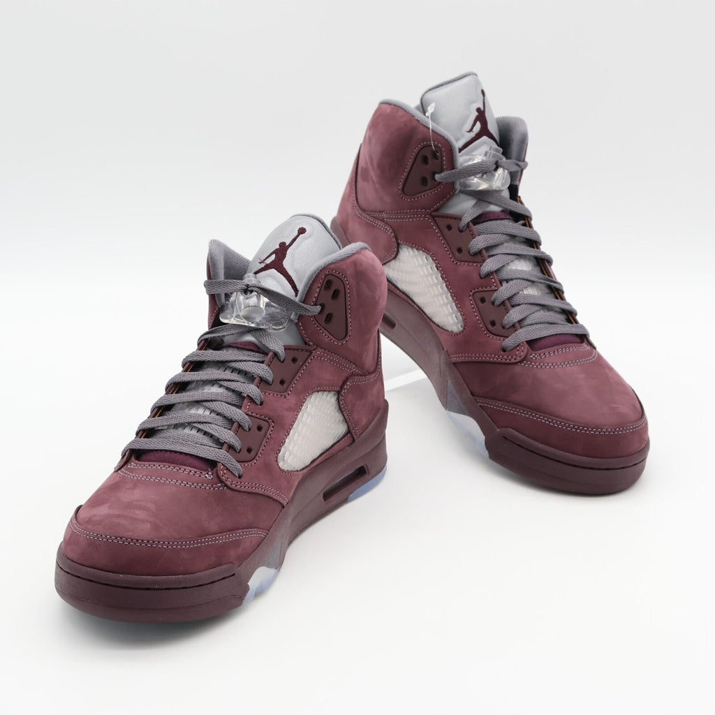 DZ4131-600 Nike Air Jordan 5 Retro Deep Burgundy Light Graphite Silver (Men's)