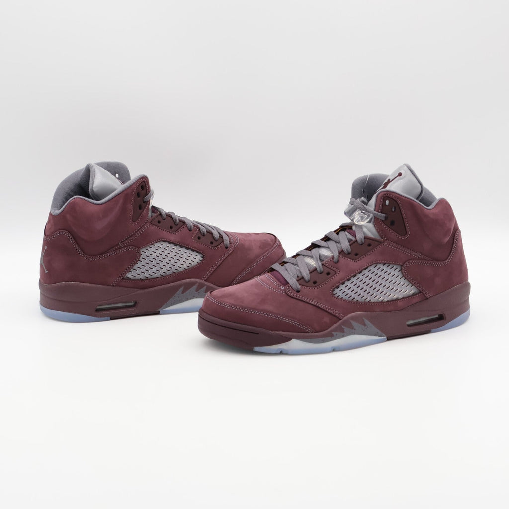 DZ4131-600 Nike Air Jordan 5 Retro Deep Burgundy Light Graphite Silver (Men's)