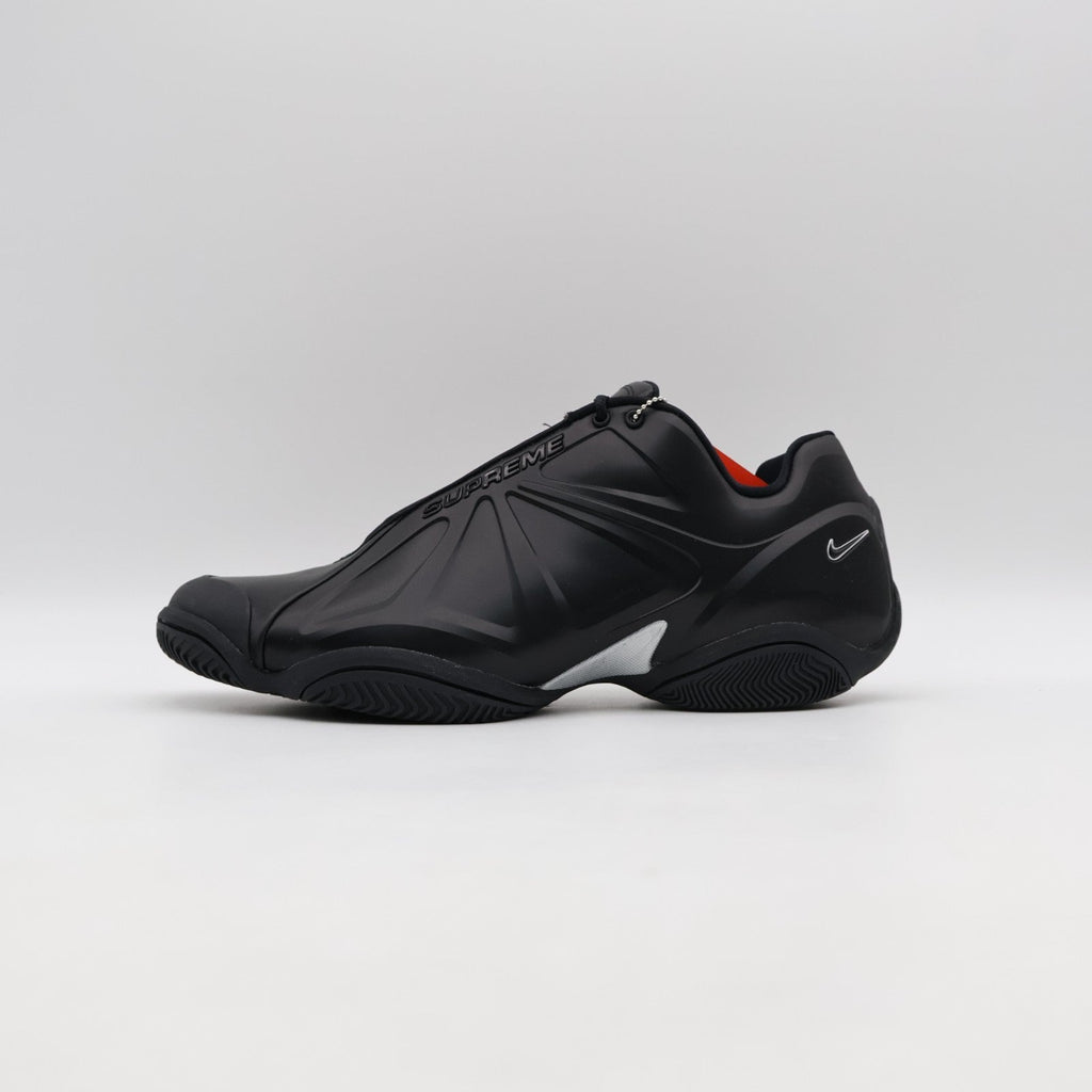 FB8934-001 Supreme Nike Air Zoom Courtposite Black Metallic Silver (Men's)