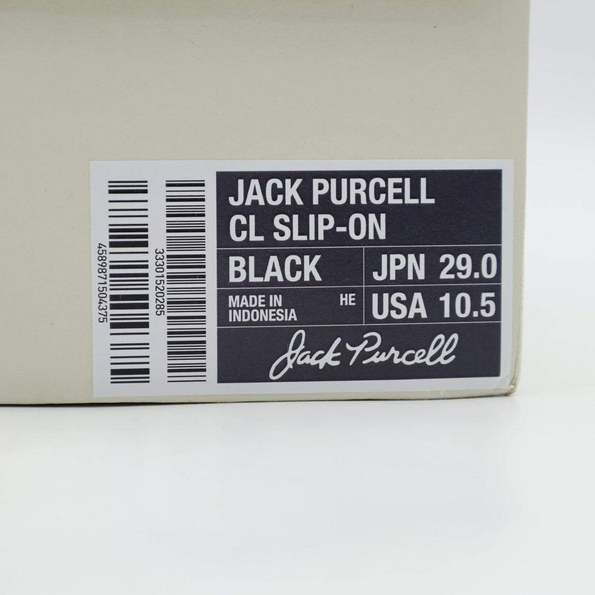 33301520 Converse Jack Purcell CL Slip-On "Black" (Men's)