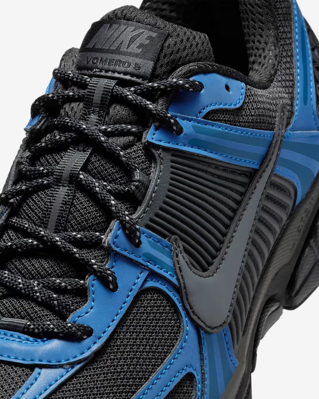 HV6900-001 Nike Zoom Vomero 5 Black Court Blue Anthracite Black (Men's)