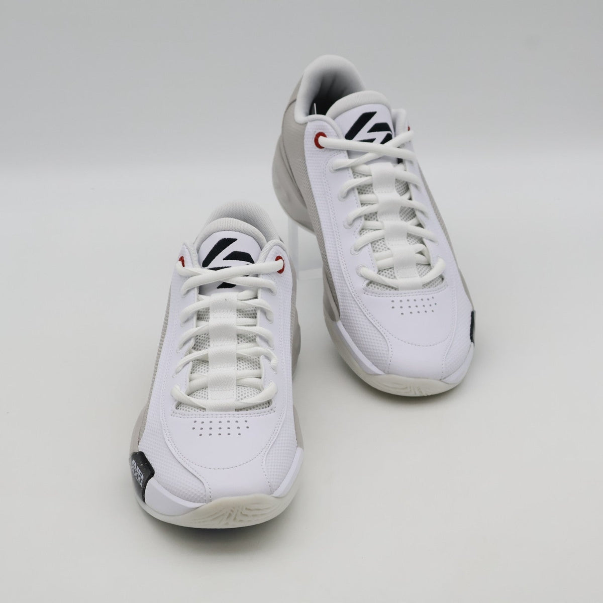 HF0819-103 Nike Jordan Luka 77 White Tech Gray Flame Red Black (Men's)