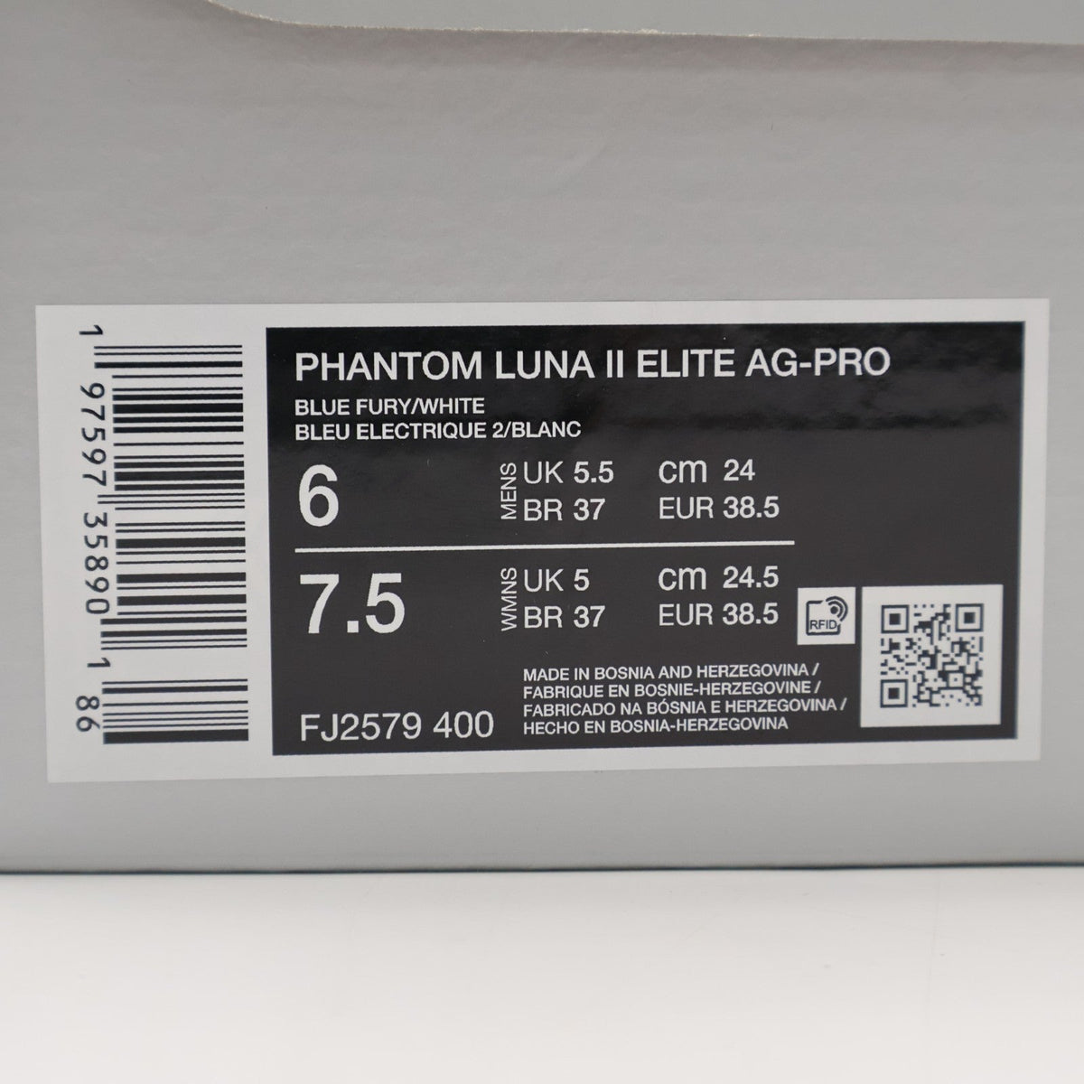 FJ2579-400 Nike Phantom Luna 2 Elite Blue Fury White (Men's)