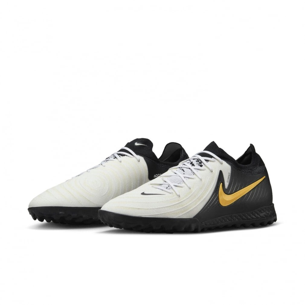 FJ2583-100 Nike Phantom GX 2 Pro White Metallic Gold Coin Black (Men's)