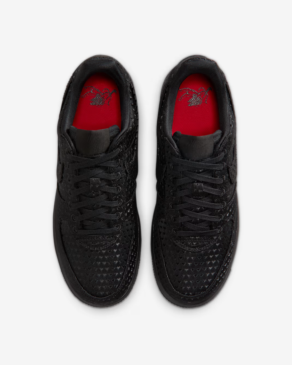 IQ9965-001 Nike Air Force 1 Low Valentineâs Day Triple Black (2026) (Women's)