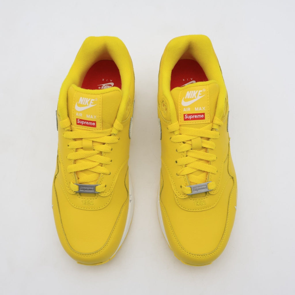 HF8813-700 Supreme Nike Air Max 1 '87 SP Yellow SS25 Week4 (Men's)