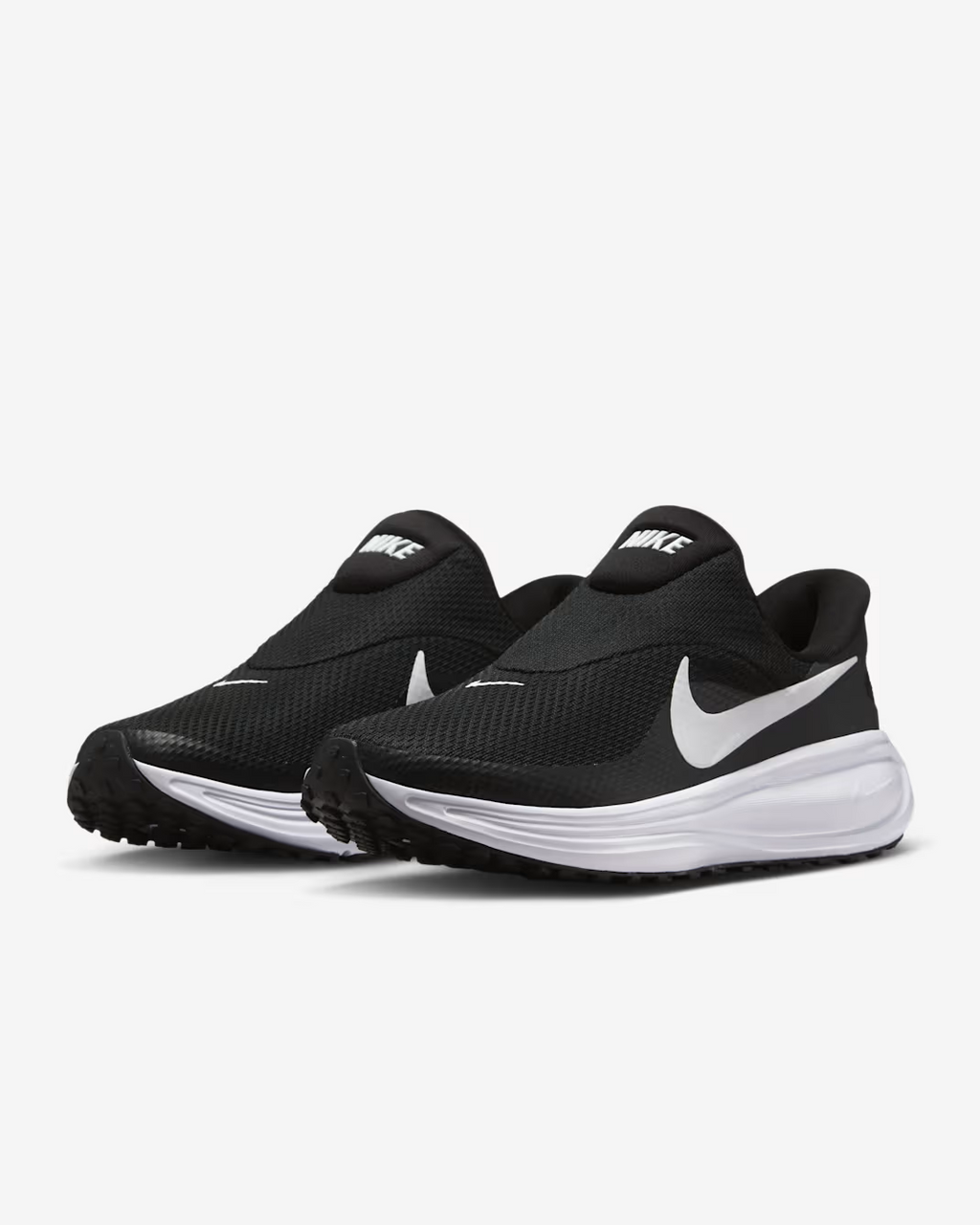 HQ2415-001 Nike Revolution 8 EasyOn Black White (Women's)