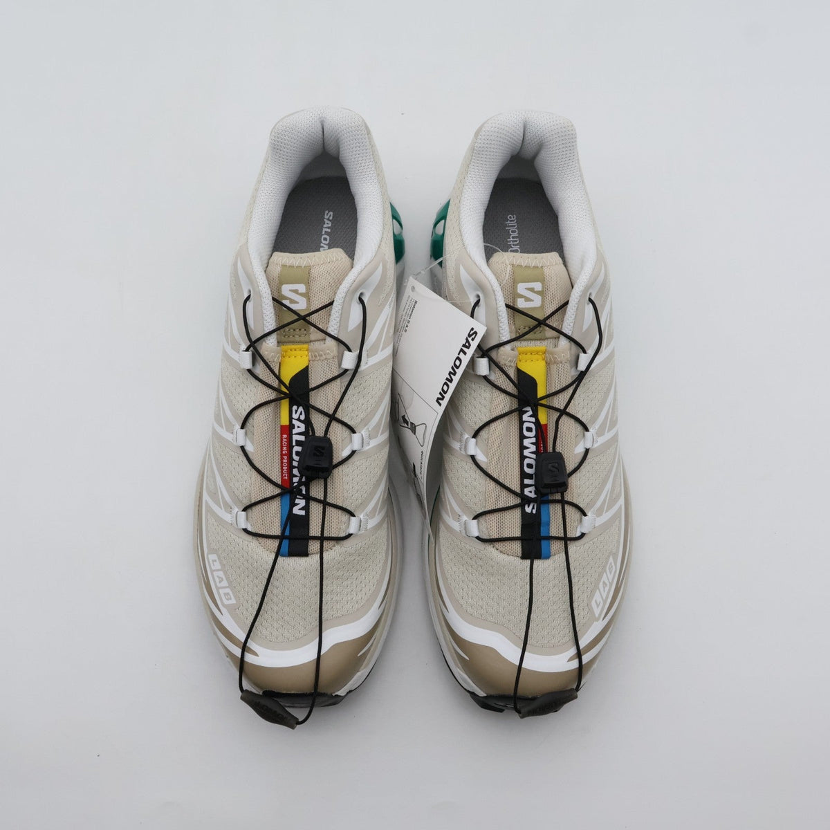 L47864300 Salomon XT-6 Rainy Day Chinchilla Dynasty Green (Men's)