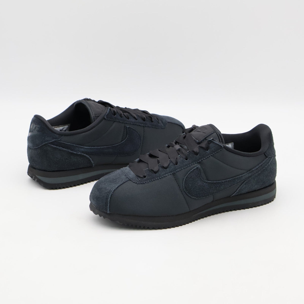 FV5420-002 Nike Women's Cortez Black Satin (Women's)