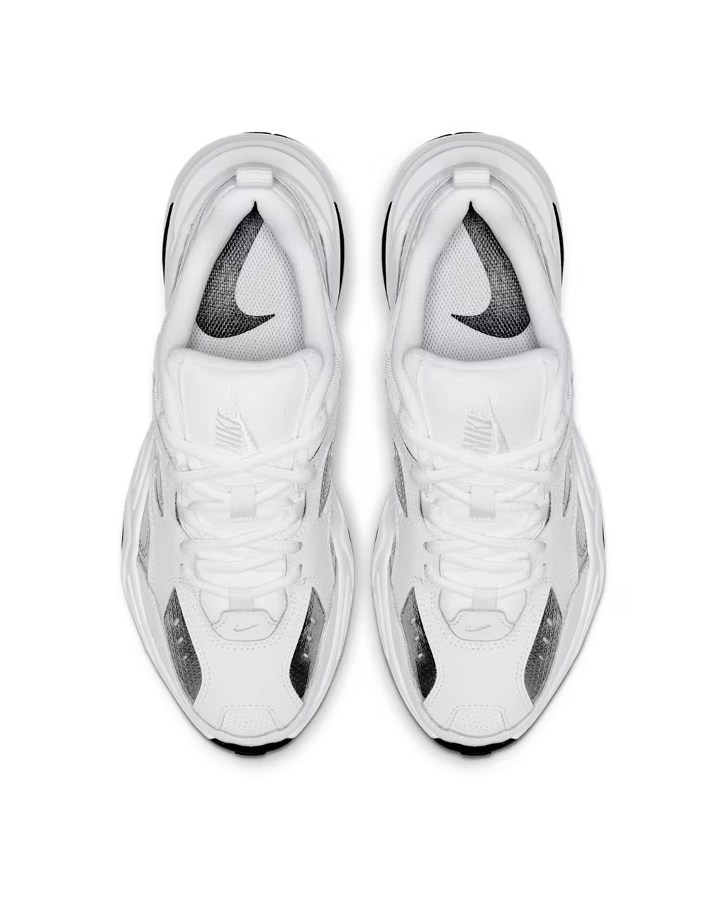 CJ9583-100 Nike M2K Tekno Essential White Metallic Silver Black White (Women's)