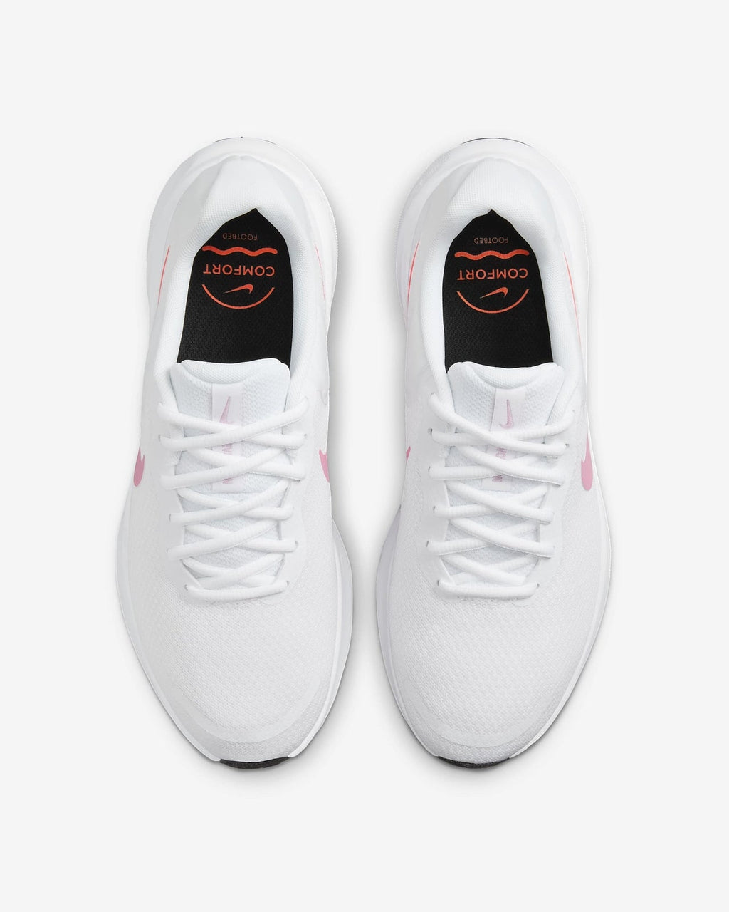FB2208-104 Nike Revolution 7 White Beyond Pink Black Hyper Crimson (Women's)