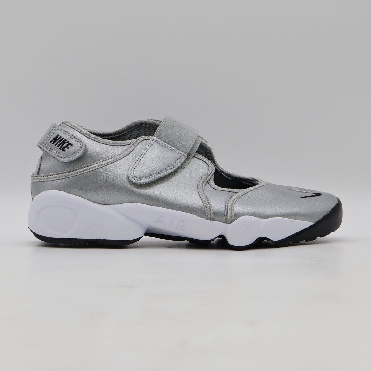 HM5737-003 Nike Air Rift Leather Metallic Silver (Women's)
