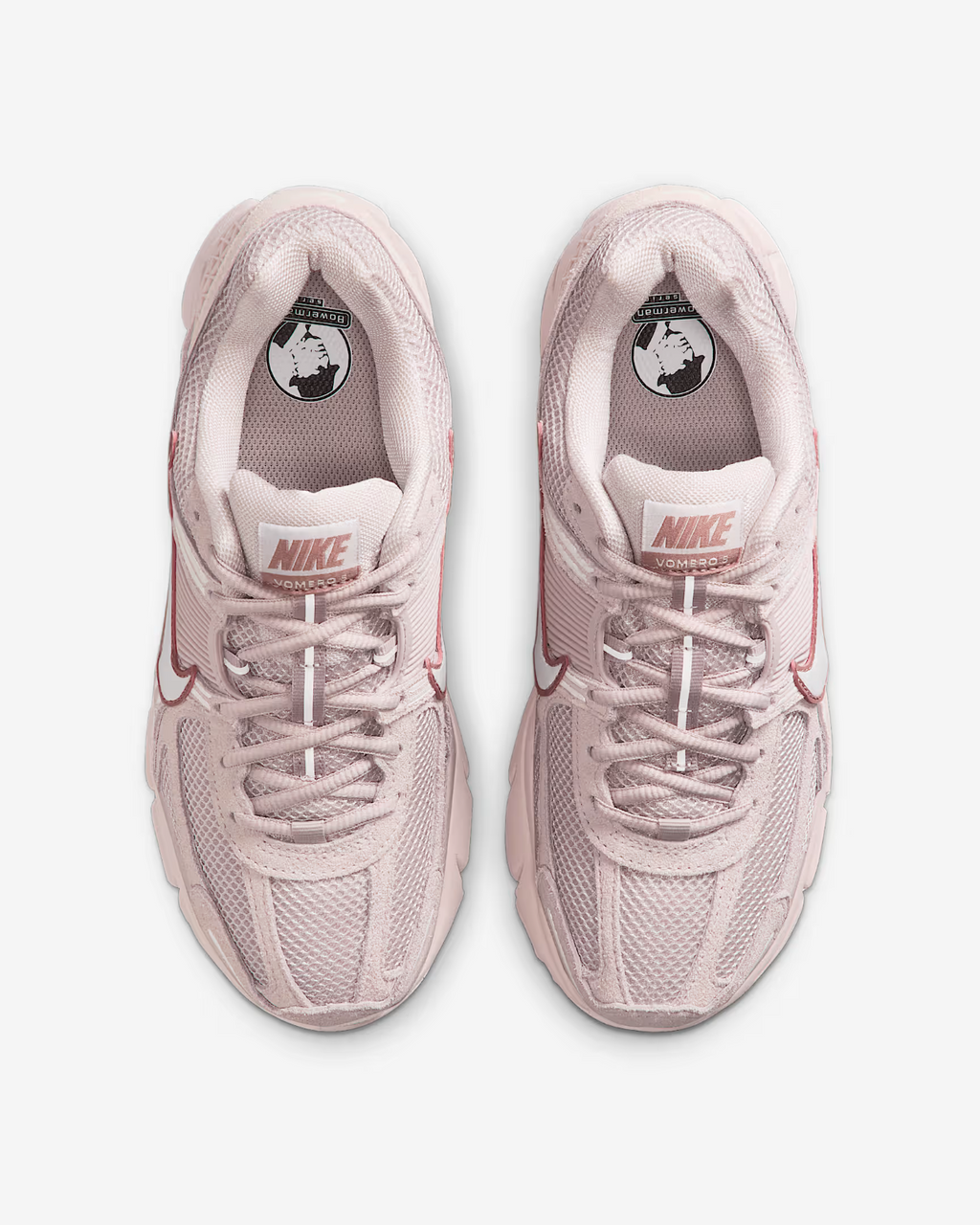 HQ0458-600 Nike Zoom Vomero 5 Shale Red Rev Stardust Vast Grey (Women's)