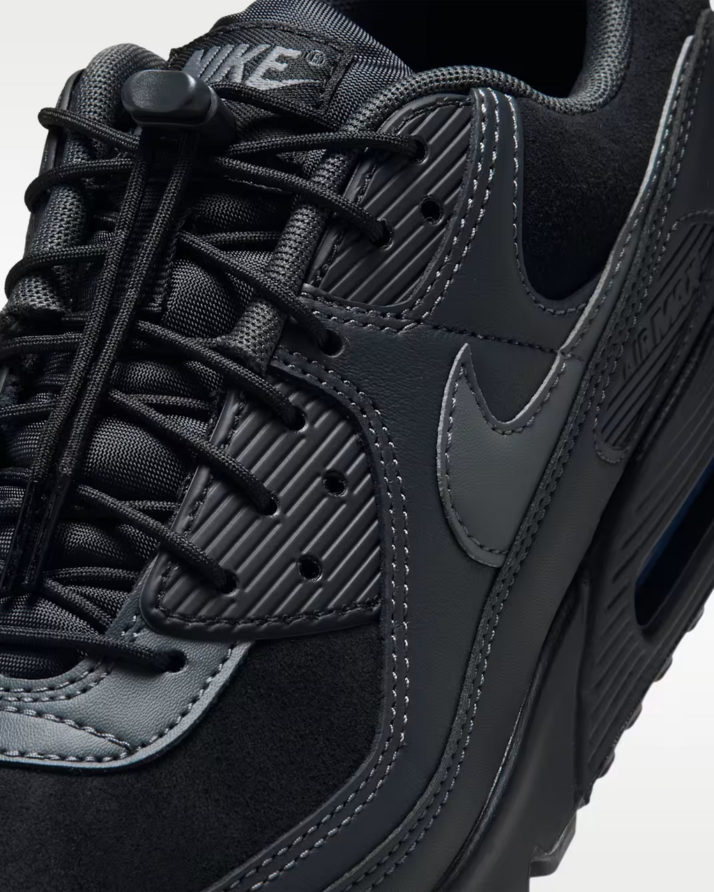 IV4695-001 Nike Air Max 90 "Black/Iron Grey" (Men's)