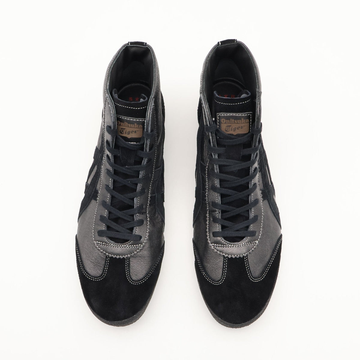 1181A609-001  Onitsuka Tiger NIPPON MADE Mexico Mid Runner Deluxe Black (Men's)