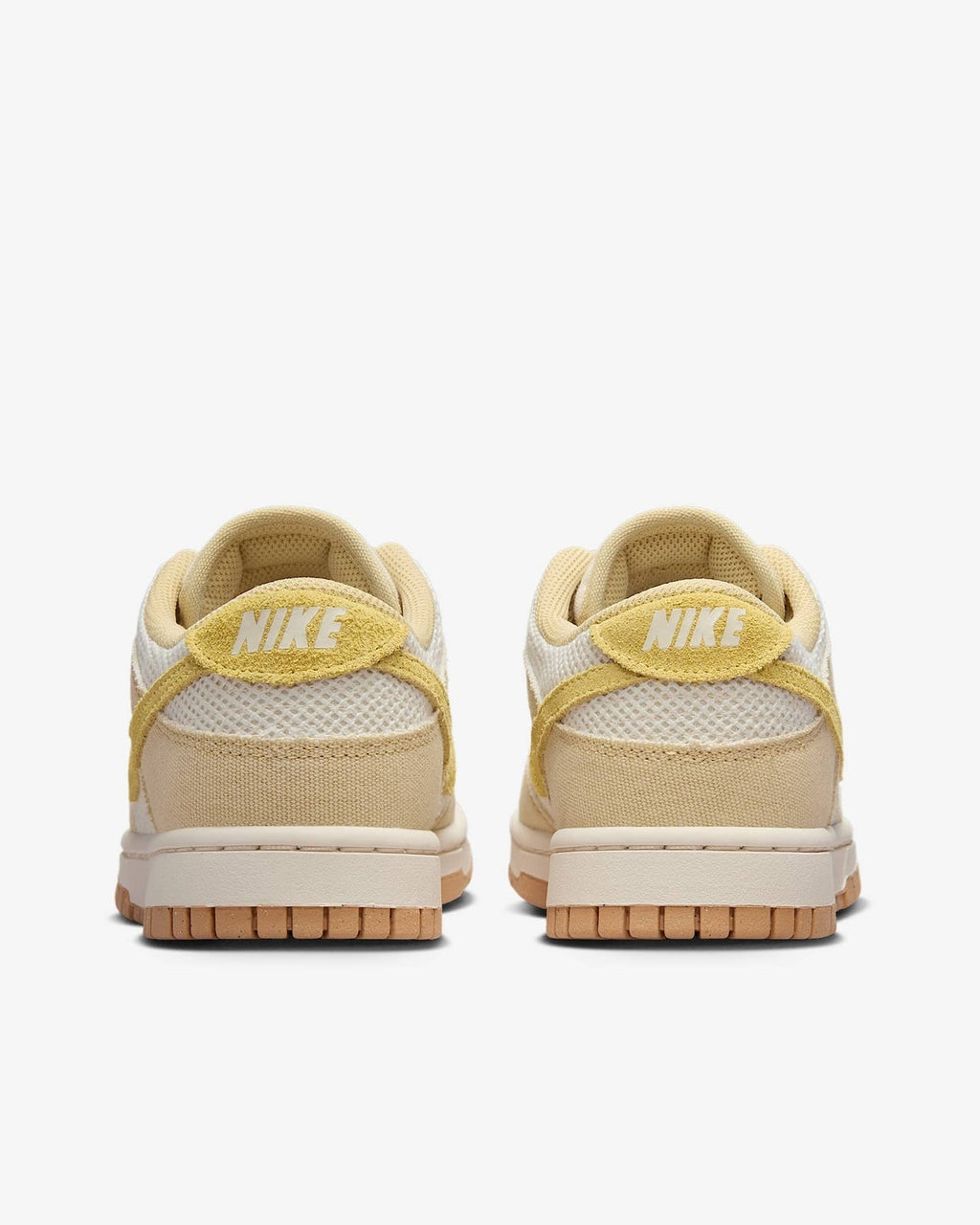 HJ5864-700 Nike Dunk Low Next Nature Team Gold Pale Ivory Gum Yellow (Women's)
